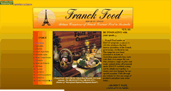 Desktop Screenshot of franckfood.com