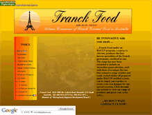 Tablet Screenshot of franckfood.com